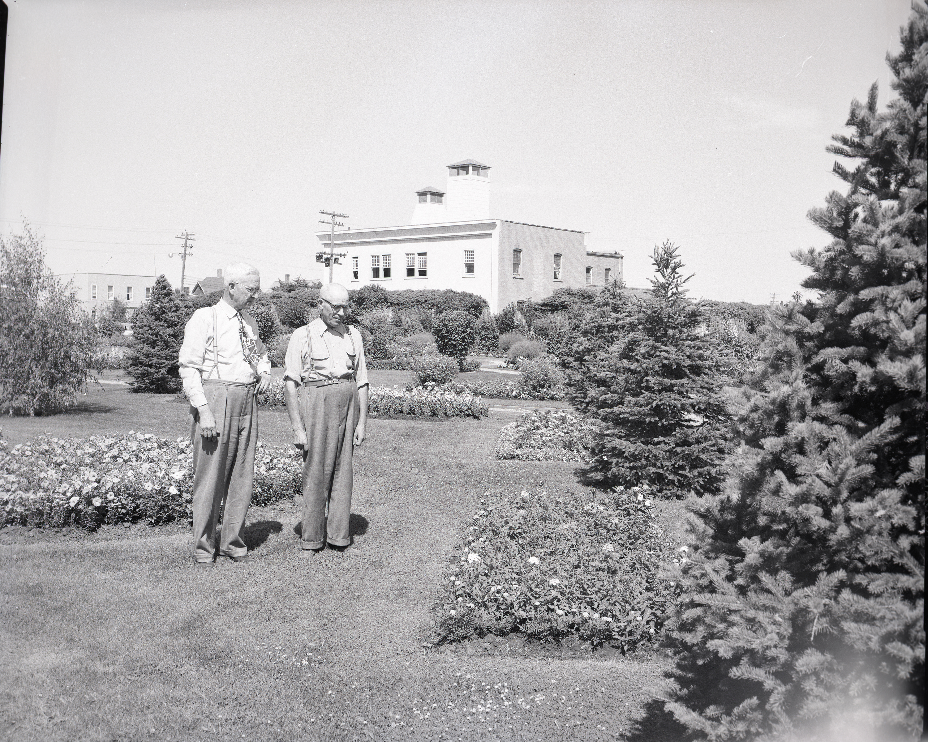 City Hall Park, July 1955. Red Deer Archives N20969