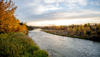 photo of the Red Deer River