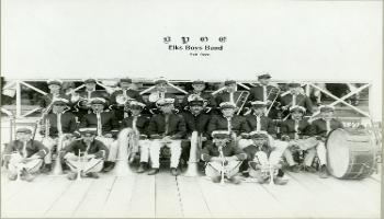 Red Deer Archives, P2775; Elks Boys Band, 1926