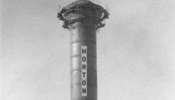 Construction of Horton Water Spheriod 1957
Credit: Red Deer & District Archives/City of Red Deer Engineering department fonds
