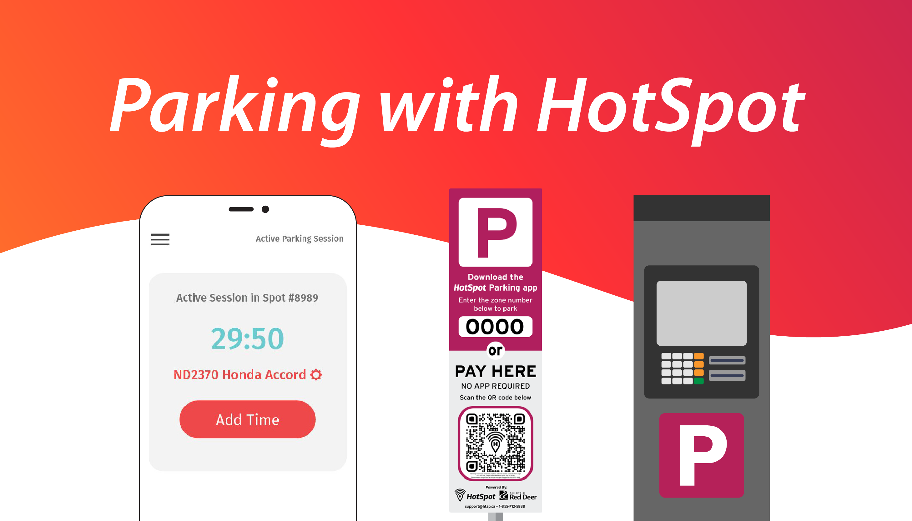 Parking with HotSpot is easy!