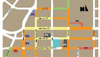 Downtown Parking Map - Landing Tile