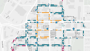 Downtown Parking Map - Landing Tile