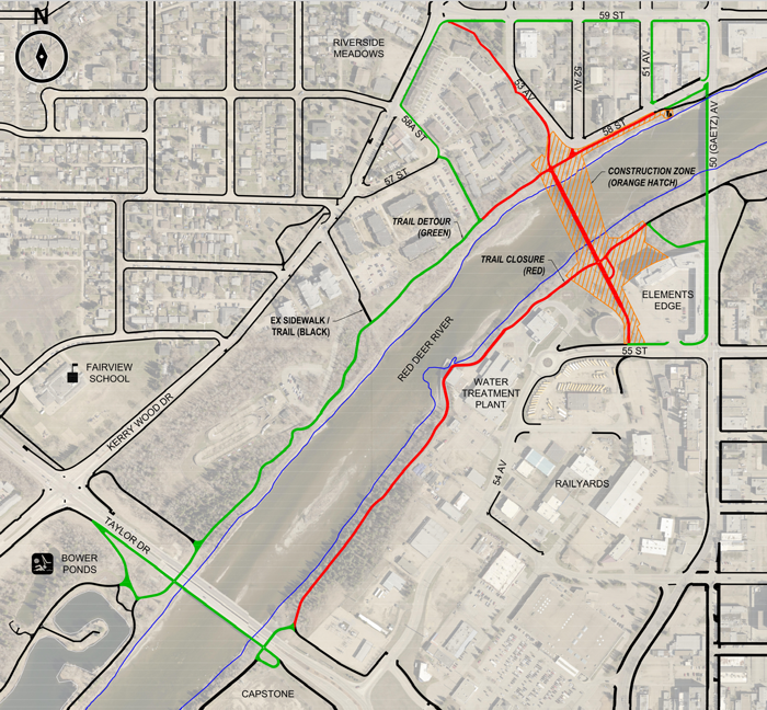 CPR - Trail Closure Map