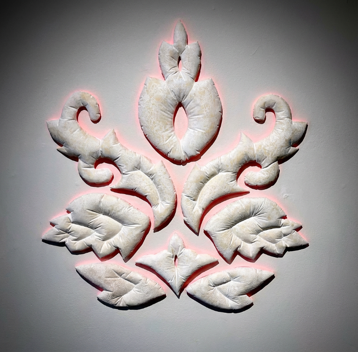 In a Paris Hotel Room, ceramic, 2025, Golley