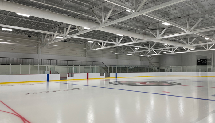 a photo of the new Dawe Arena