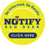 Notify Red Deer Digital Button 150 x 150